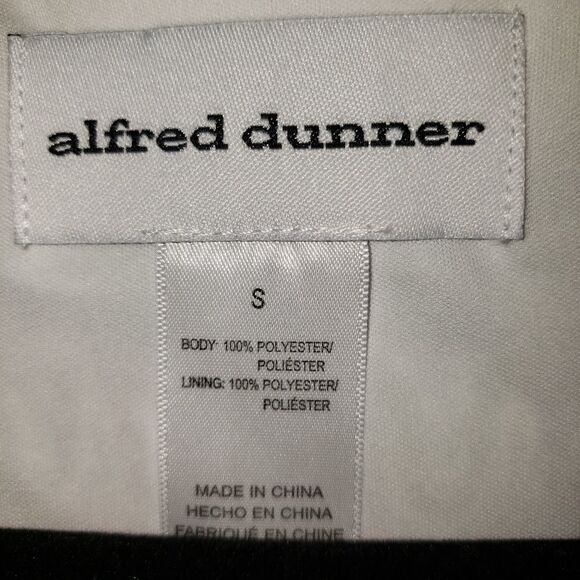 Alfred Dunner Lace Overlay Short Sleeve Top - Picture 3 of 8